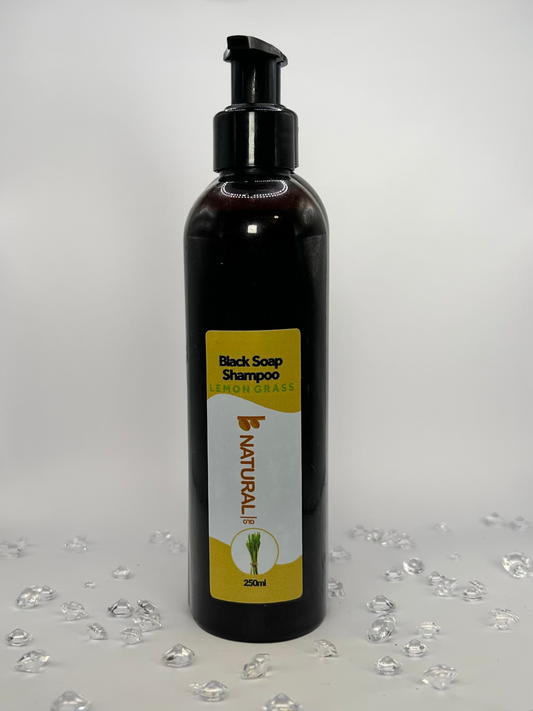 Black soap shampoo - Lemongrass  250ml