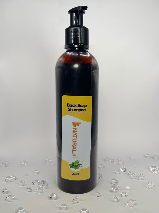 Black soap shampoo - Patchouli 250ml